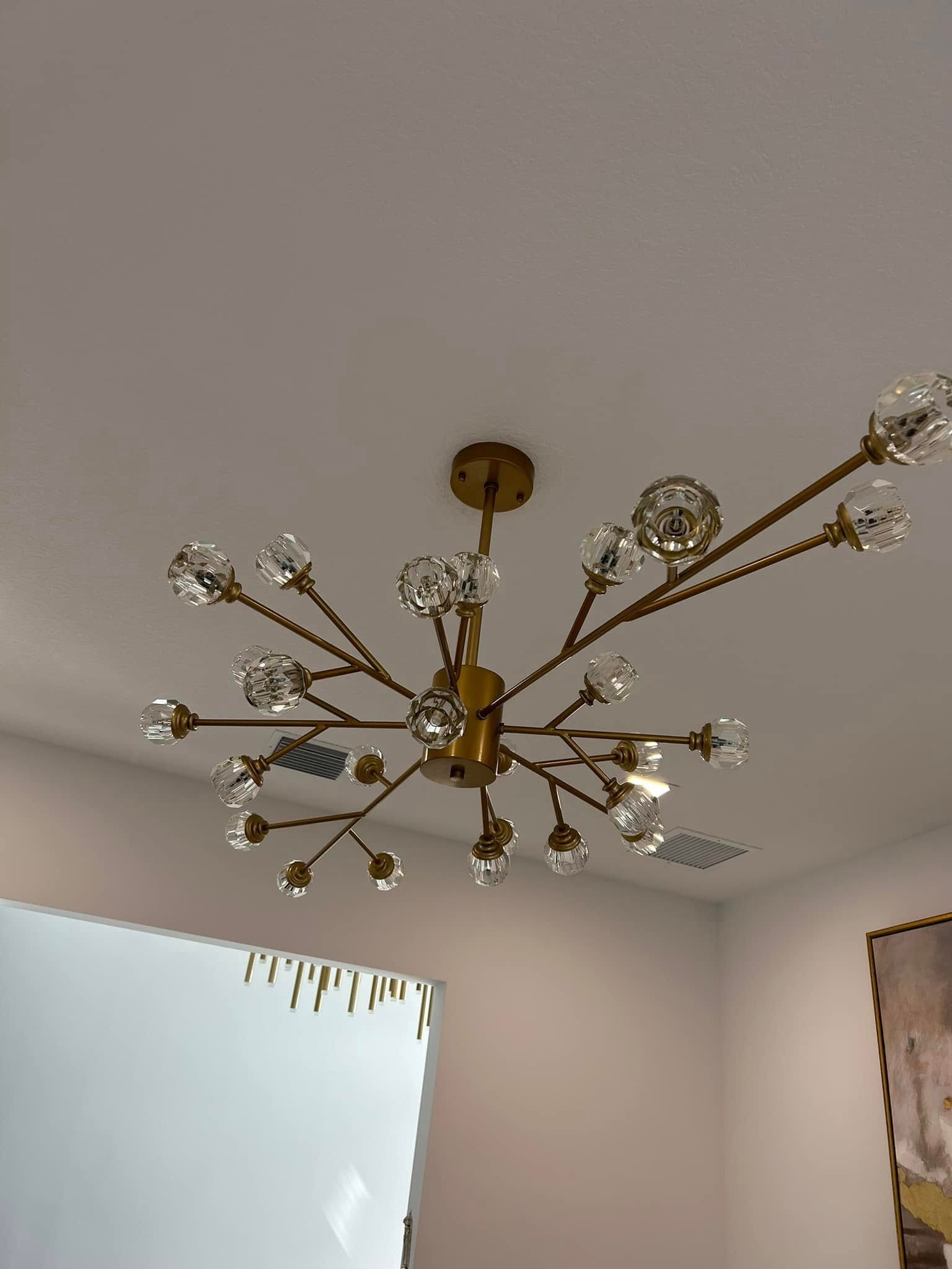 Chandelier & Fixture Install